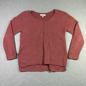 Knox Rose Women’s Mauve Pink Pullover Knit Sweater Long Sleeve Size XS